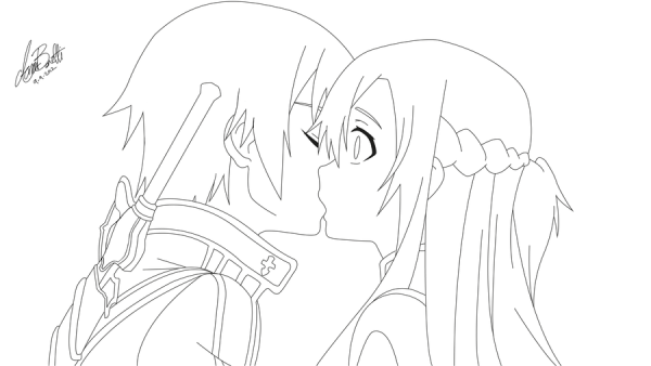 Нарисовать Кирито