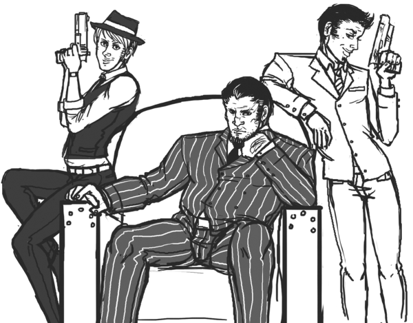 Поза мафиози