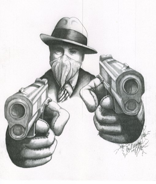 Бандитские рисунки