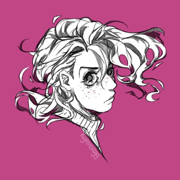 Манга Джоджо Диаволо черно белая