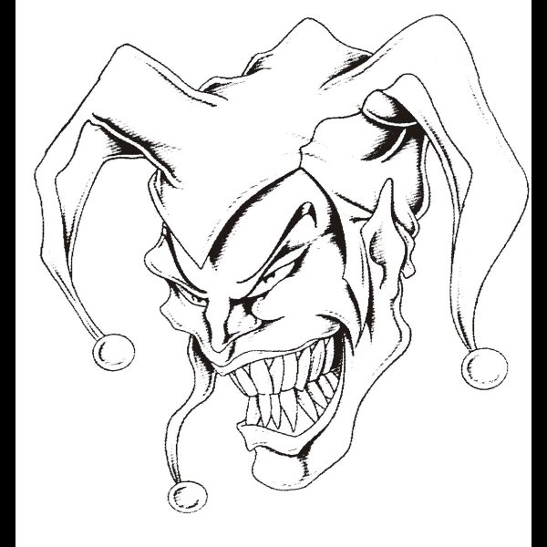 Шут карандашом