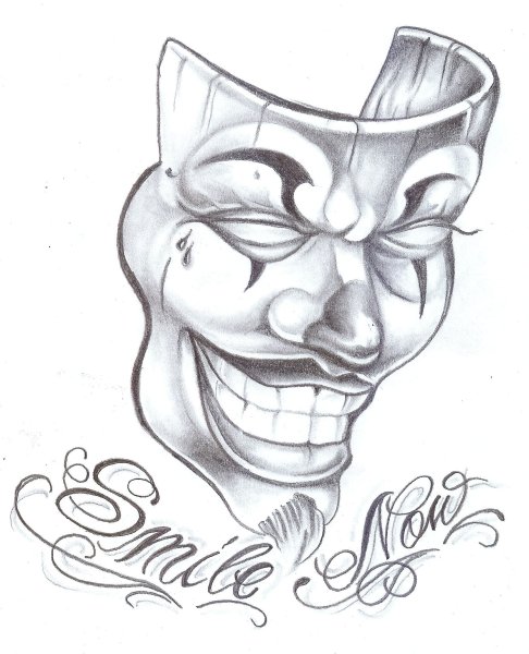 Тату Чикано Джокер