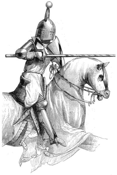 Рыцари. Раскраска