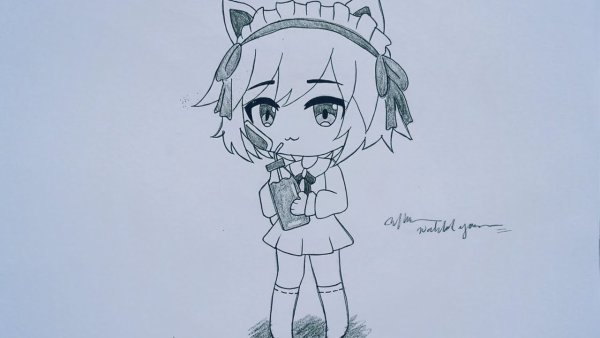 Гача для срисовки