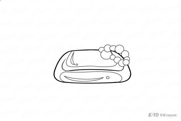 Мыло трафарет