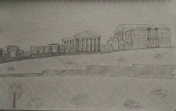 Достопримечательности Екатеринбурга рисунки детей