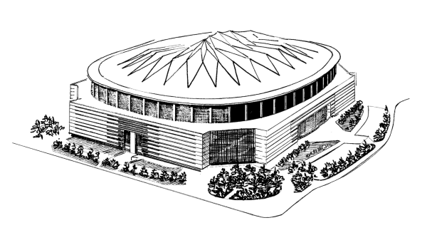 Эскиз спортивного комплекса
