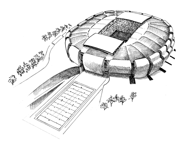 Стадион эскиз