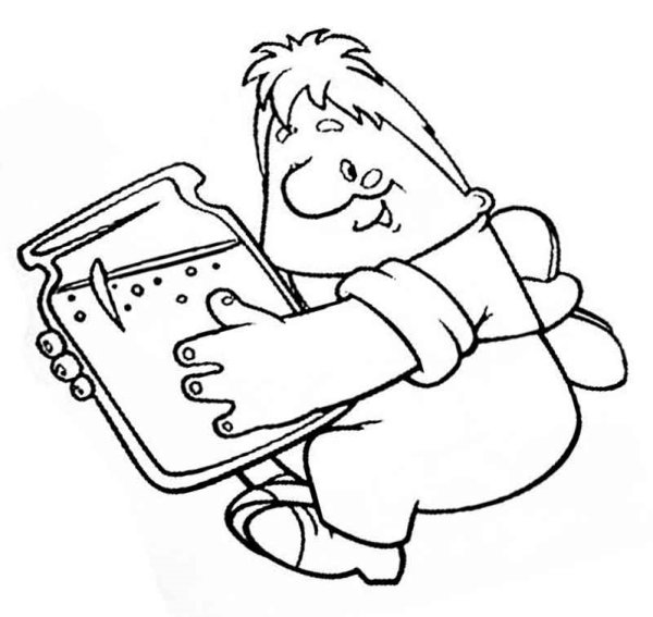 Карлсон карандашом