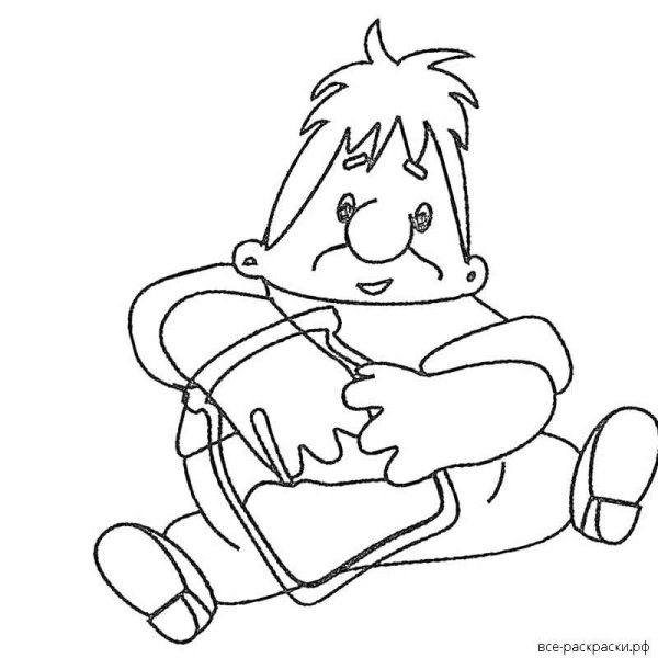 Рисунки Карлсона для срисовки