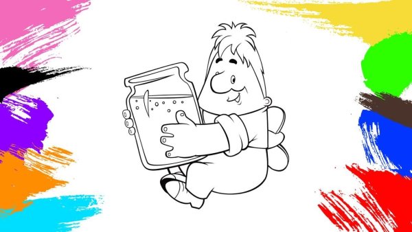 Игра Веселые раскраски