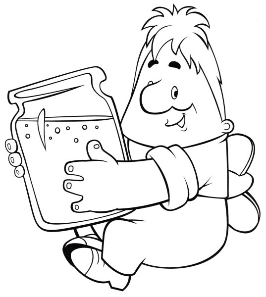 Раскраски для мальчиков Карлсон