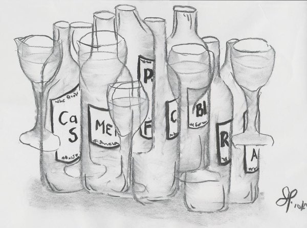 Алкоголь рисунок