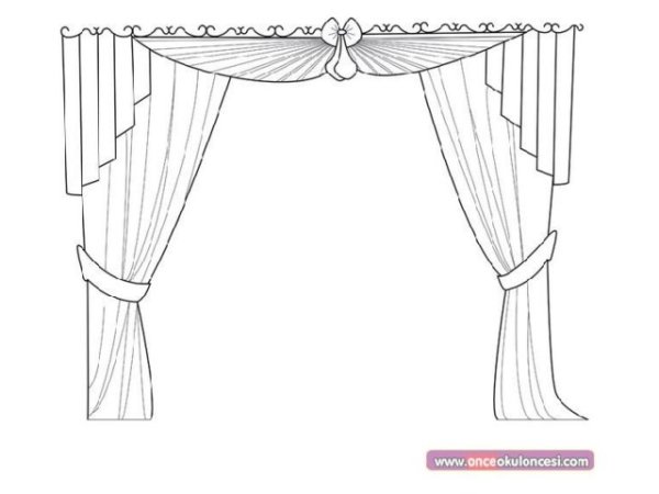 Театральный занавес эскиз