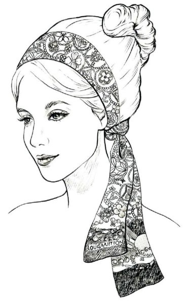 Поэтапный портрет русской красавицы