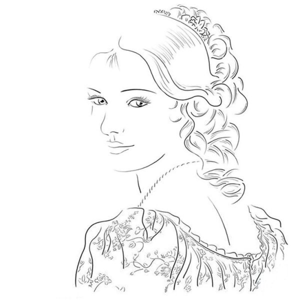 Русский народный костюм рисунок