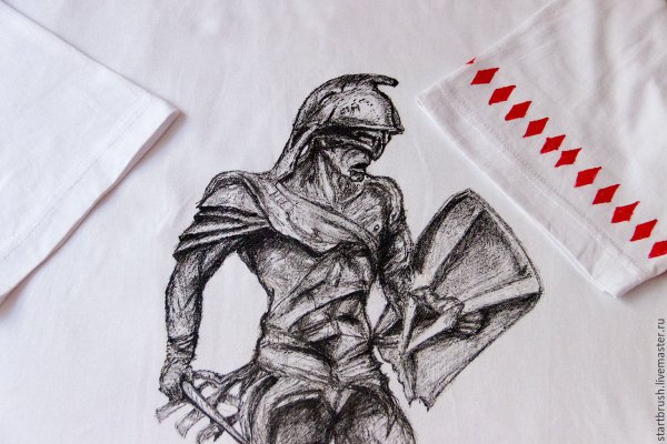 Нарисованный Спартак Гладиатор Спартак