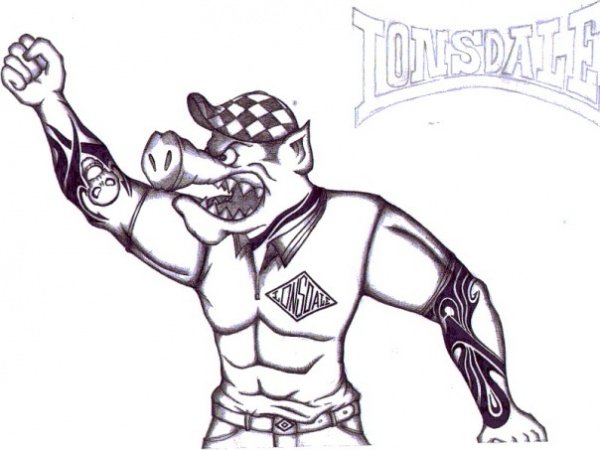 Нарисованный фанат