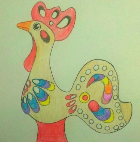 Филимоновская игрушка свистулька раскраска