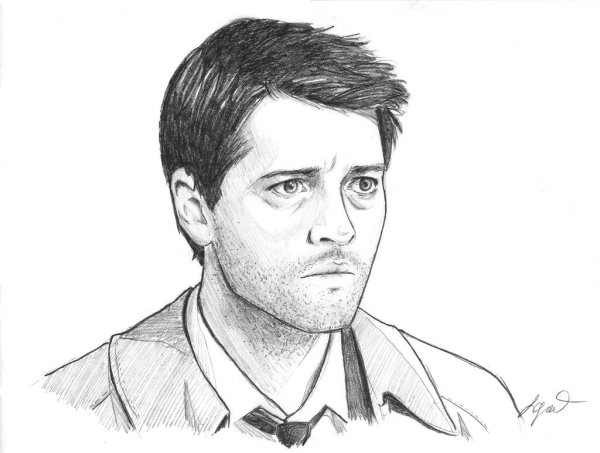 Кастиэль скетч