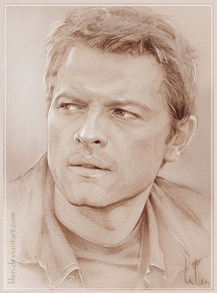 Миша Коллинз портрет