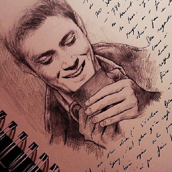 Дин Винчестер скетч