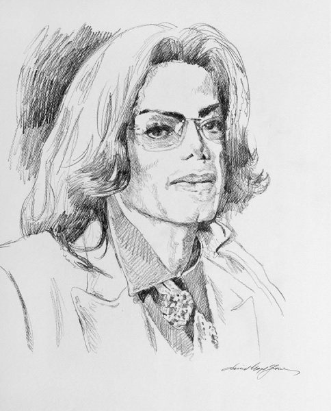 Нарисовать Майкла Джексона