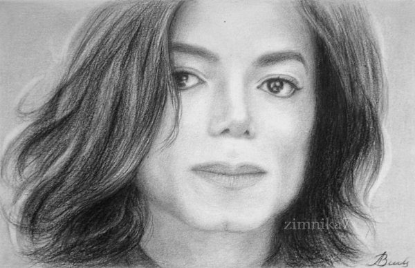 Майкл Джексон портрет