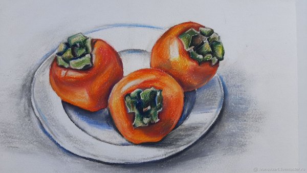 Хурма рисунок