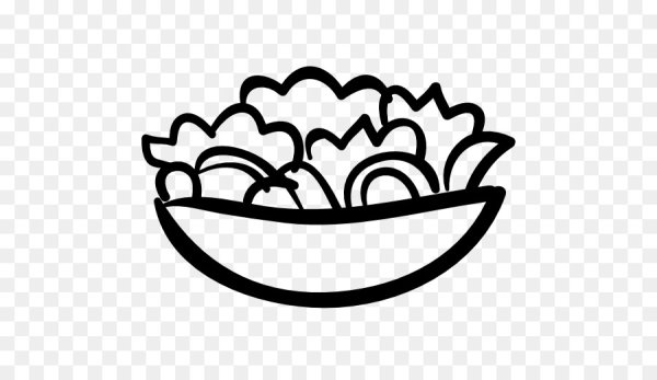 Салат раскраска