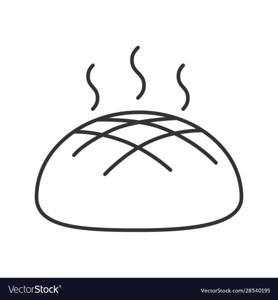 Каравай для рисование детям