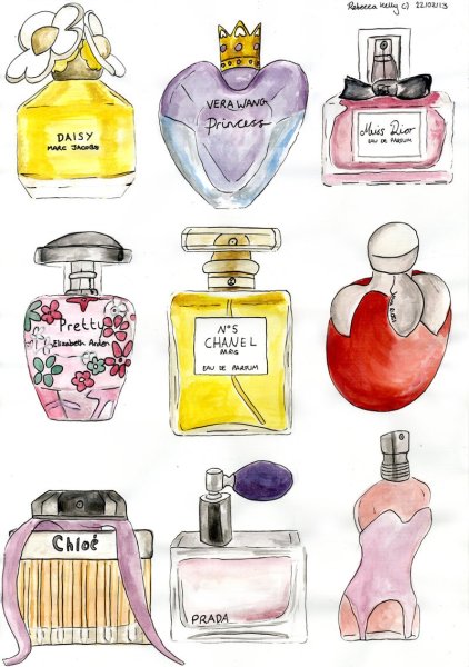 Духи для срисовки