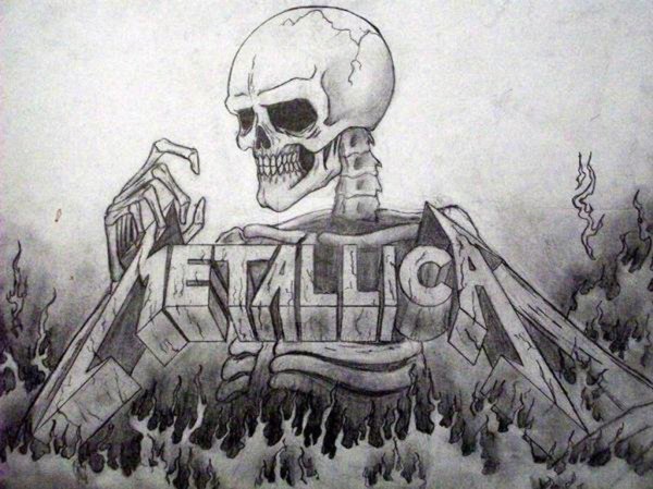 Металлика рисунки