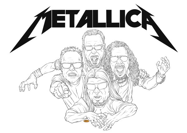 Metallica логотип группы