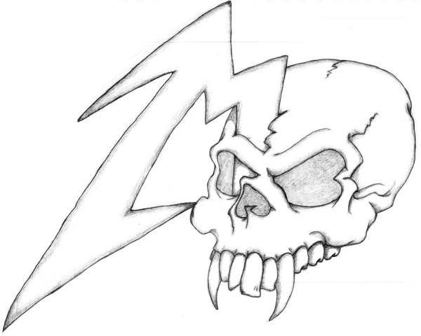 Metallica эскиз тату