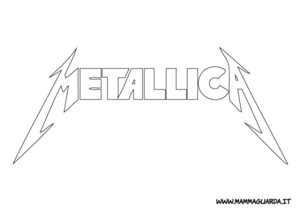 Metallica логотип группы