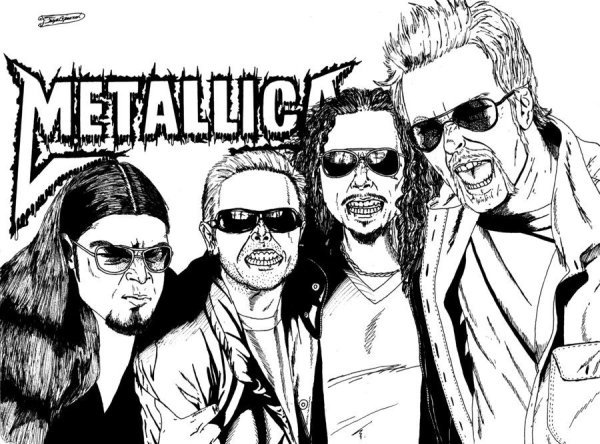 Metallica рисунки
