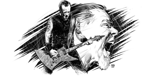 Джеймс Хэтфилд вектор