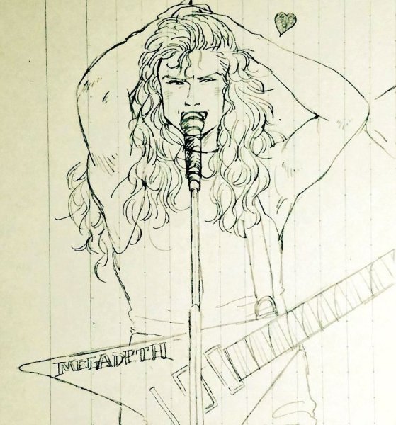 Дэйв Мастейн аниме