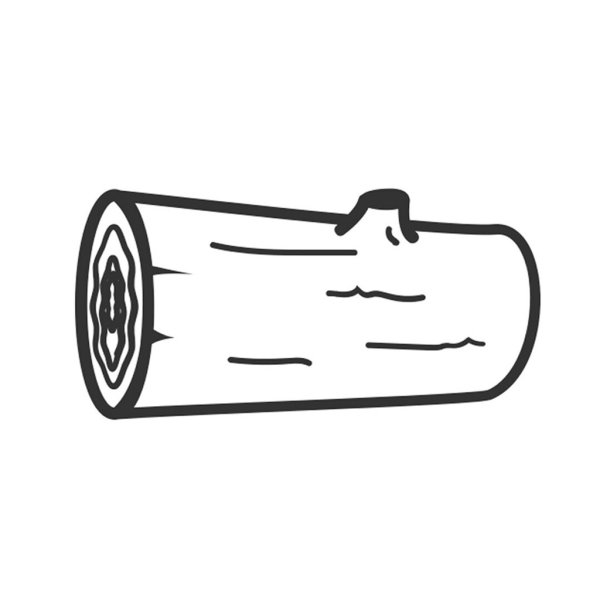 Бревно раскраска для детей