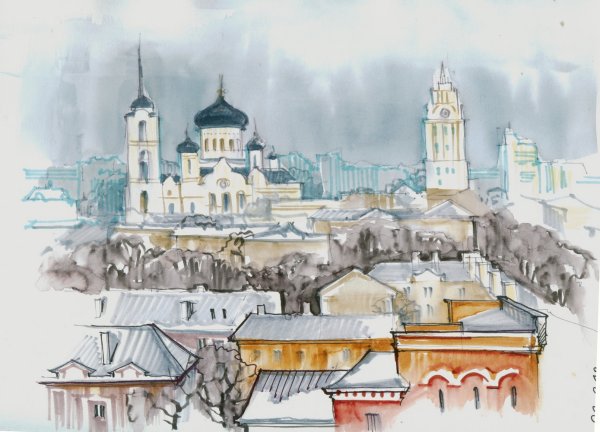 Воронеж иллюстрации