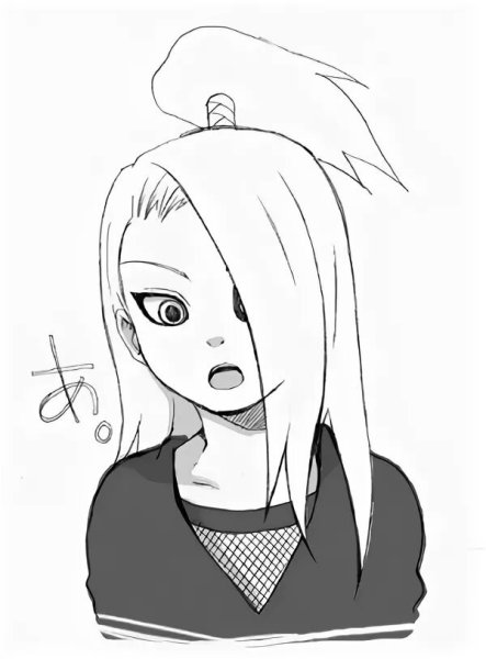 Раскраски Наруто Акацуки Дейдара