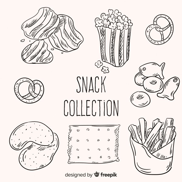 Раскраска чипсы