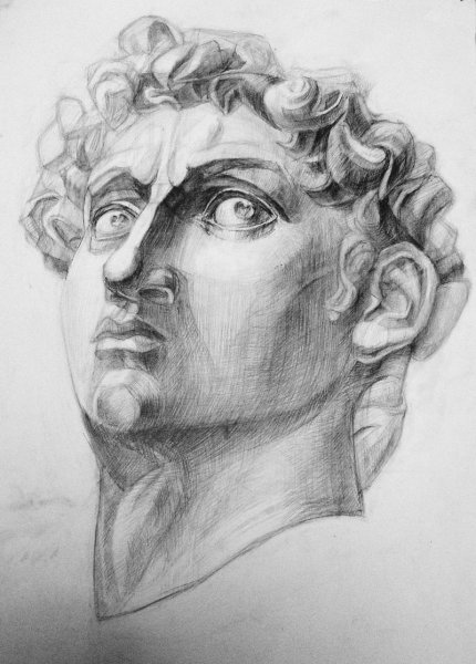 Л. Плаксин голова Давида 1889г