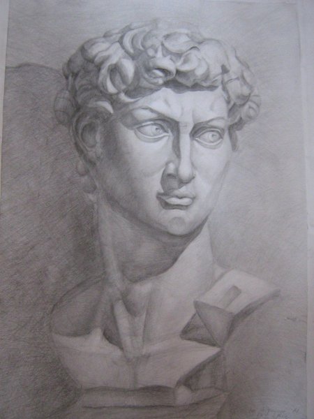 Академический портрет Давид