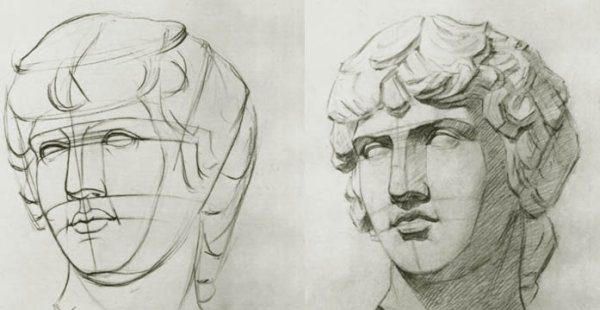 Давид Микеланджело Графика