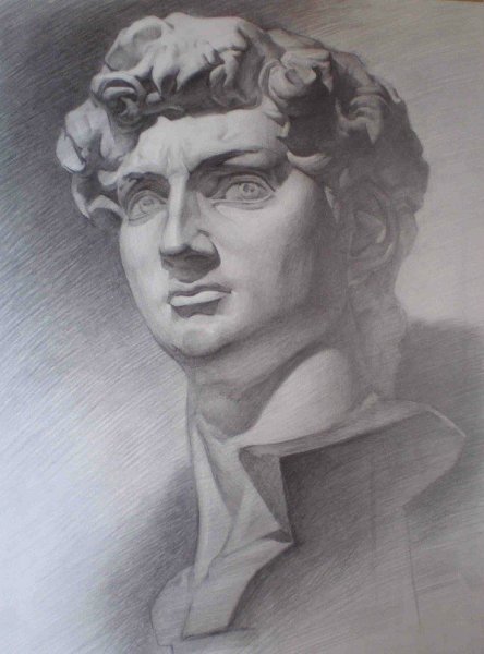 Академический портрет Давид