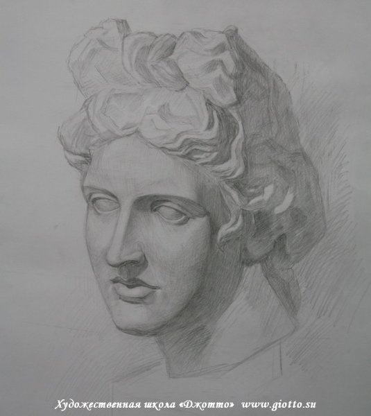 Скульптурный портрет Давид Микеланджело