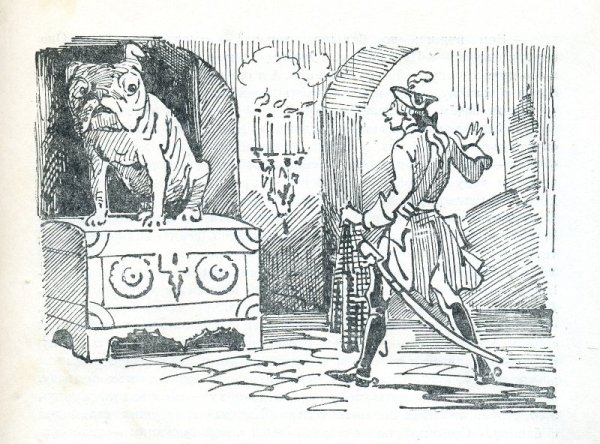 Раскраска огниво Андерсен