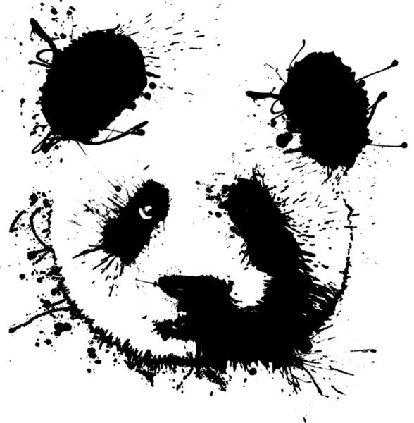 Рисунок в виде пятна